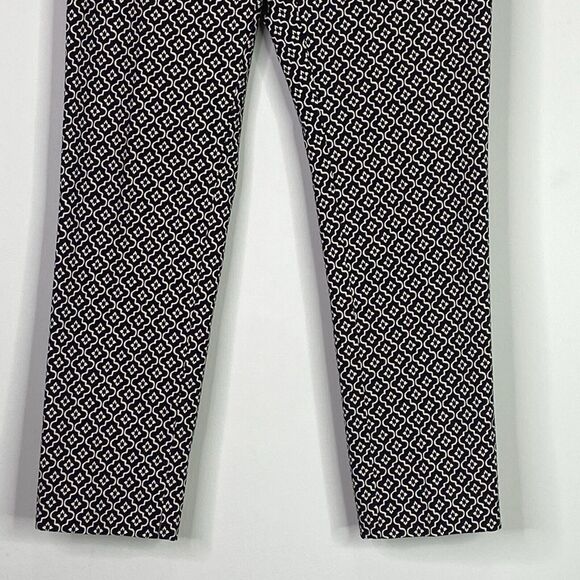 LOFTJulie Skinny Tiled Geometric Print Pant Women's Size 2 Petite - Picture 6 of 10